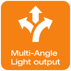 Emisión de luz multiángulo
