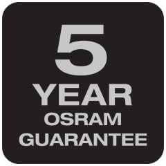 5-letnia gwarancja OSRAM