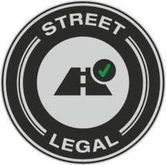 Street-Legal<sup>1)</sup>