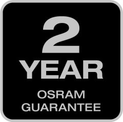 2 anos de garantia OSRAM