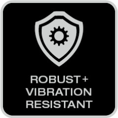 Robust and vibration resistant
