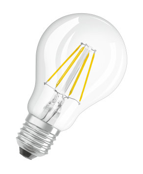 Consumer LED lamps with filament-style LED technology