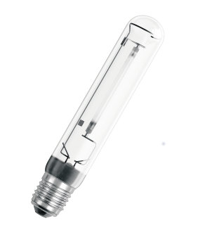 High-pressure sodium vapor lamps for open and enclosed luminaires