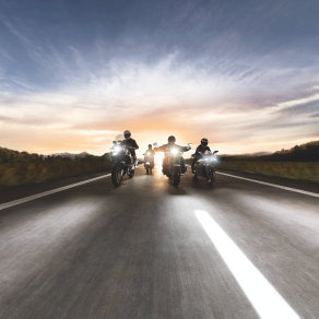 Iluminação para motociclos
