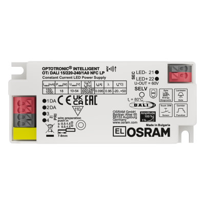 Osram Optotronic Intelligent Dali 15/220-240/1A0 LT2 NFC 