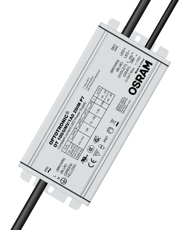 Details about   Osram Optotronics Outdoor Weatherproof 240 watt LED Power Supply 3x24V OT240W 