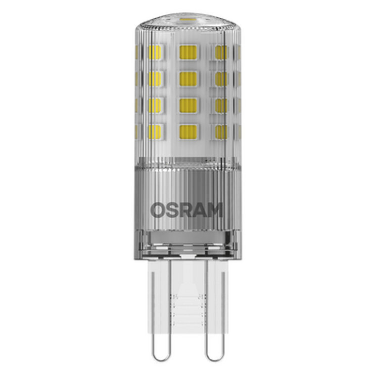 OSRAM LED SUPERSTAR PIN 40 DIMMABLE G9 4,4W=40W 320° 470lm 80 Ra warm white A++