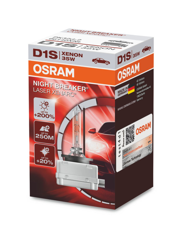 Recognition Star Say XENARC NIGHT BREAKER LASER D1S | OSRAM Automotive