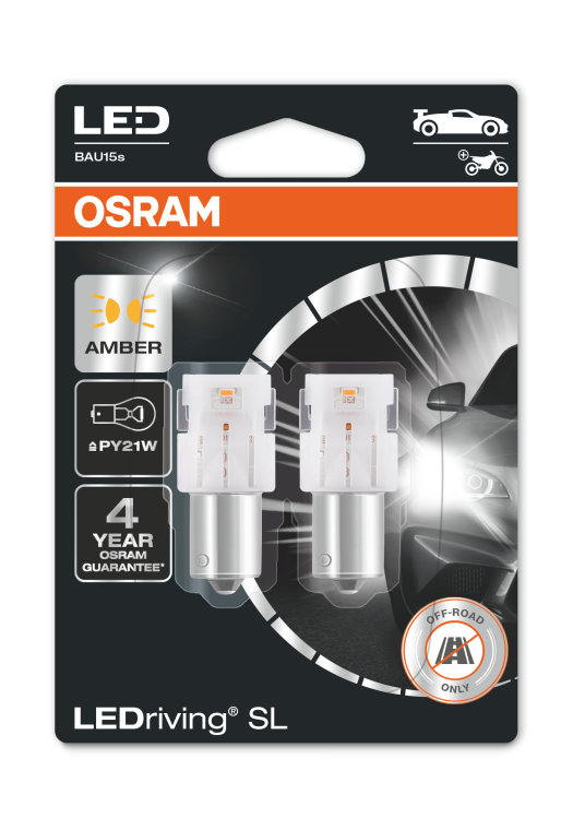 OSRAM LEDriving PY21 PY21W LED Turn Signal Retrofit - Asia Booth