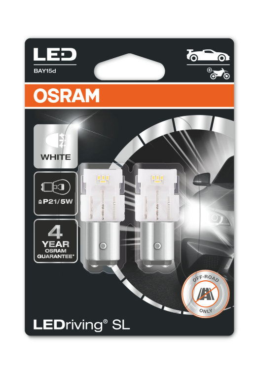 2 STÜCK OSRAM LAMPEN 12V 21/5W W3x16q GLASSOCKELLAMPE LAMPE 7515 W21/5W ECE  R37