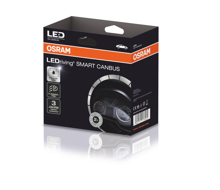 Osram LEDSC02-1 LEDriving SMART CANBUS & anti-flicker adapters for  Audi/Škoda/VW - MK LED