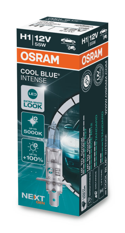 H1 OSRAM COOL BLUE INTENSE JAGUAR X-TYPE ESTATE 03-Haute Faisceau Ampoules Phare