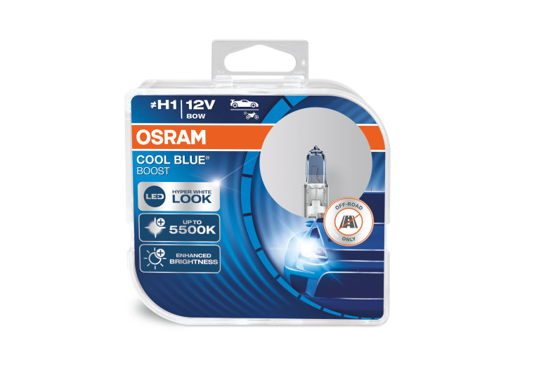 2x OSRAM H7 COOL BLUE BOOST BULBS FOR ALFA ROMEO 147 1.9 JTDM 8V 07.05-03.10