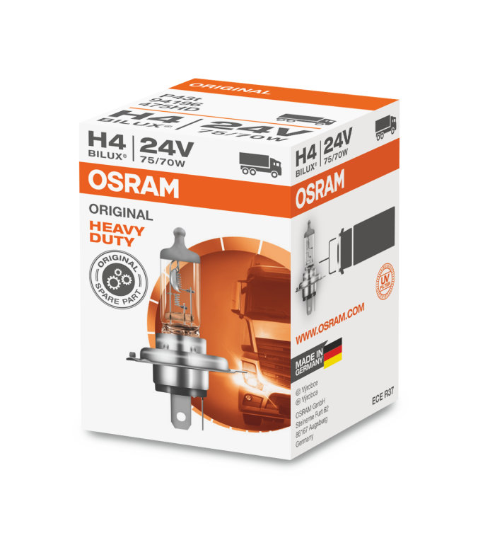 Osram Lampe Heavy Duty H4 24V 75/70W (94196) ab 5,33 €
