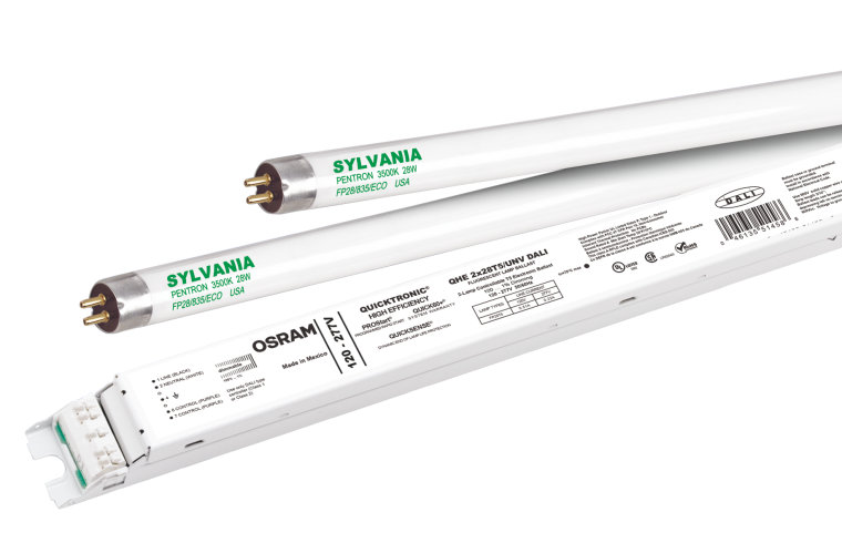 Sylvania/Osram QTP 2x28T5/UNV PS95-SC 2-Lamp Ballast 120/277v, 50/60hz