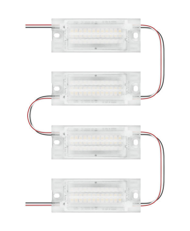 Blanc Détecteur de Mouvement Luminaire Extérieur LED à piles DoorLED UpDown OSRAM Etanche IP54 4 Piles AA incluses 