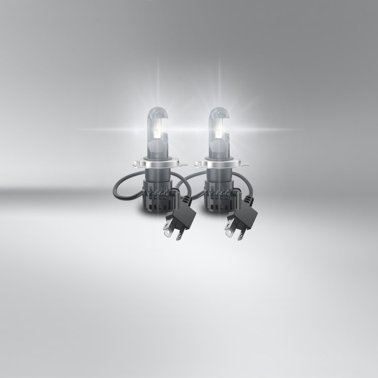 Mini Ampoule led phare H4 Double Intensité - Homologation E9