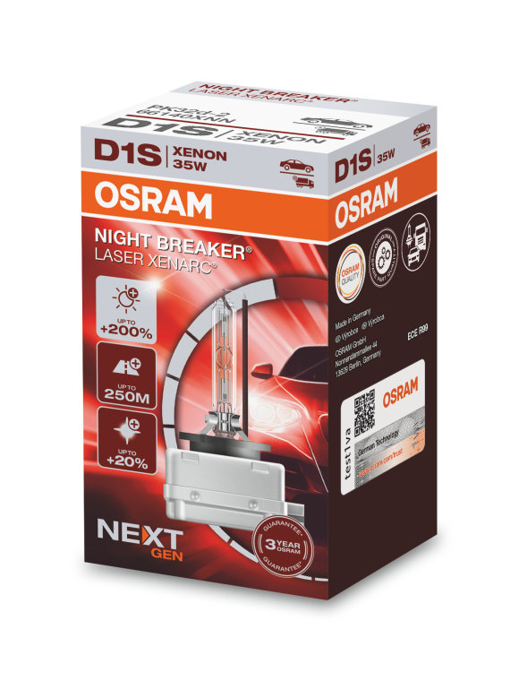 Osram Xenarc Night Breaker Laser D1S Next Gen au meilleur prix sur