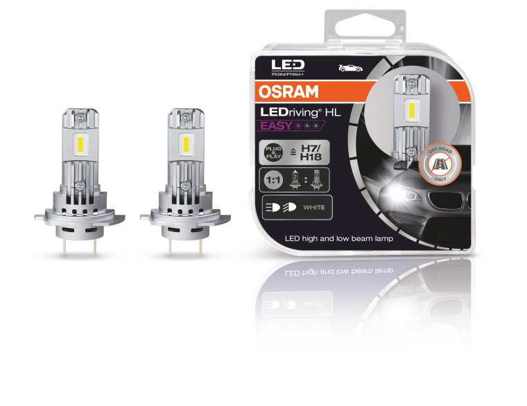 Daylights Austria - Osram H7 / H18 LEDriving HL EASY Headlight