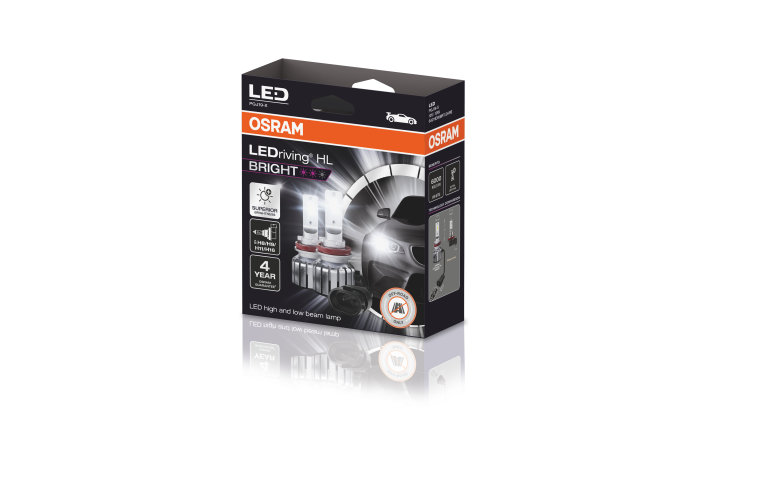 2x Ampoules LED H8 / H11 / H16 OSRAM LEDriving HL BRIGHT