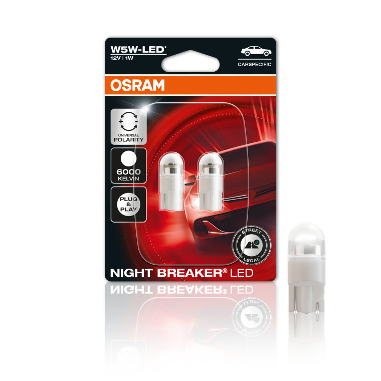 climate accent my NIGHT BREAKER LED W5W | OSRAM Automotive