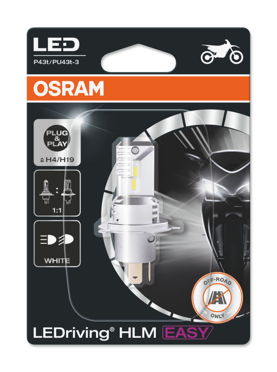 OSRAM Bombilla LEDriving HL Easy H4/H19 12V - mejores precios