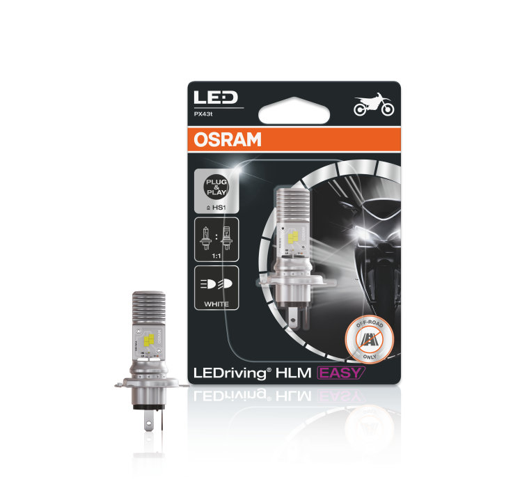 2 Ampoules LED OSRAM H4 Standard Cool White LEDriving® 6000K 12