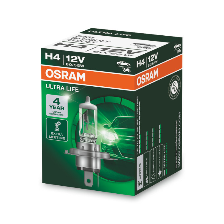 Lampara OSRAM H4 64193ULT-01B
