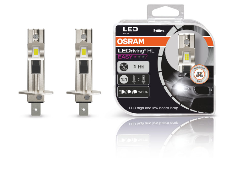OSRAM H1 LED COOL WHITE 12V P14.5s LED Car Light LED Headlight Bulb AUTO  Lamp