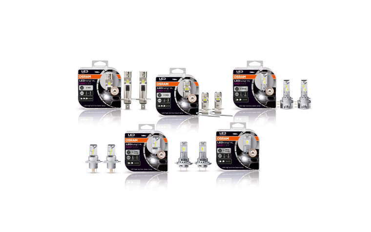 Kompakt LED Leuchtmittel Set (2 Stk.) H4, OSRAM LEDriving HL Easy