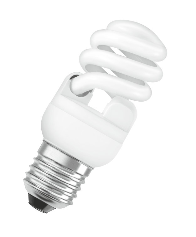 culot E14 Blanc froid 30 mm Osram 509062 Ampoule à économie dénergie Duluxstar Nano Twist 9 W/840 en spirale 220-240 V correspond à une ampoule de 45 W 