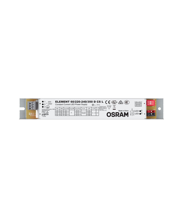 Driver LED OSRAM - ELEMENT 60/220… 240/350 D CS L - SVETOCH