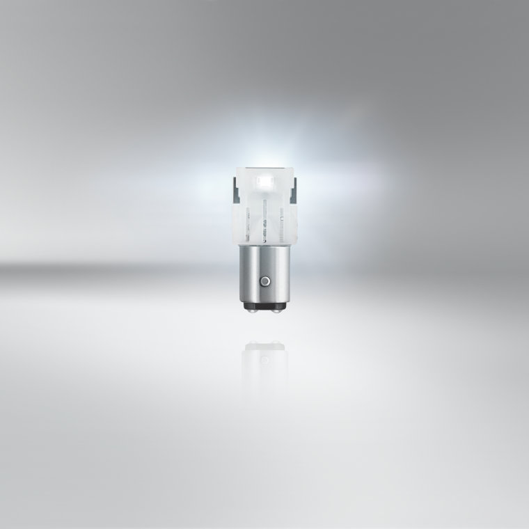 OSRAM LED P21/5W Signal Lamps S25 BAY15d 1357CW LEDriving BASIC 6000K Cool  White LED Reverse Light Brake Lamp Standard Bulb 2pcs - AliExpress