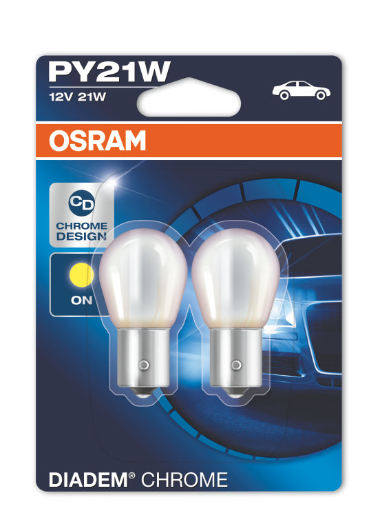 2x Fits Hyundai Getz TB Osram Diadem Chrome Amber Side Indicator Light Bulbs