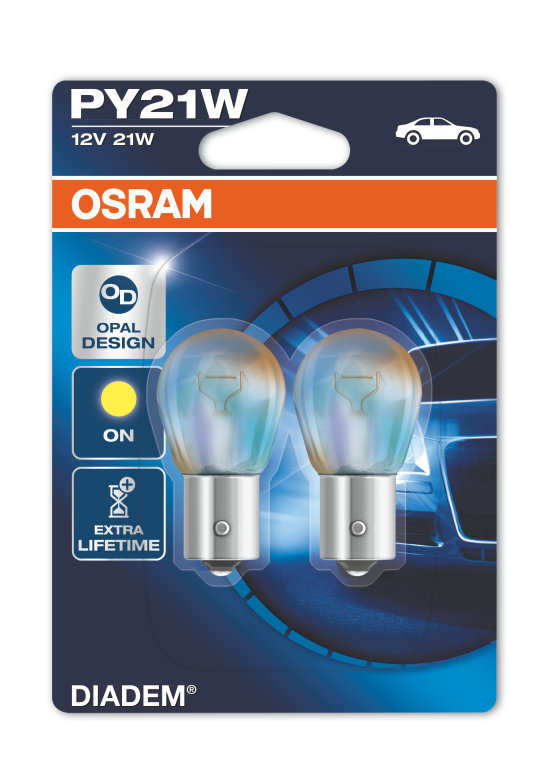 Pr21/5w OSRAM diadem-la más moderna Design 7538ldr faros lámpara Duo-Box 