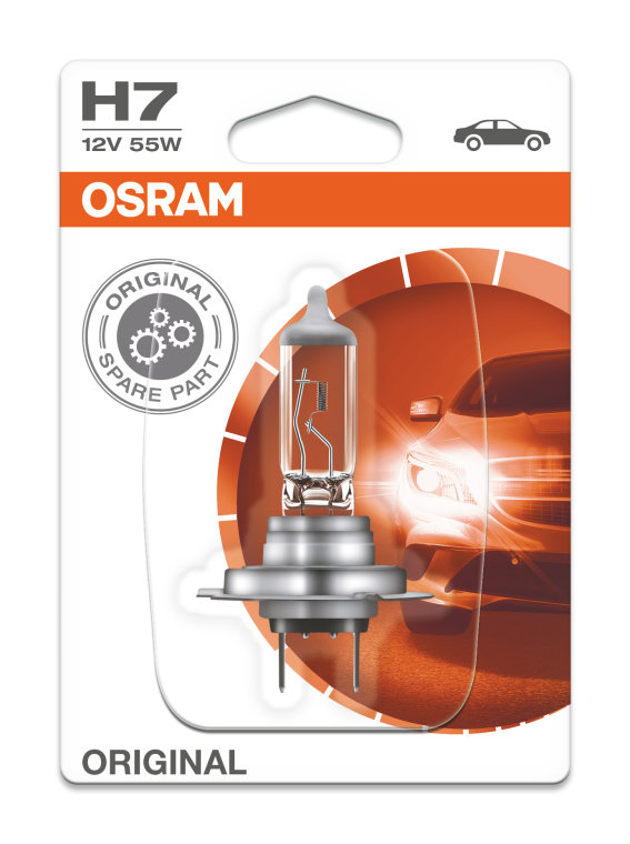 Osram H7 45210CW Headlamp integrated driver (Set of 2,25W 12V) H7