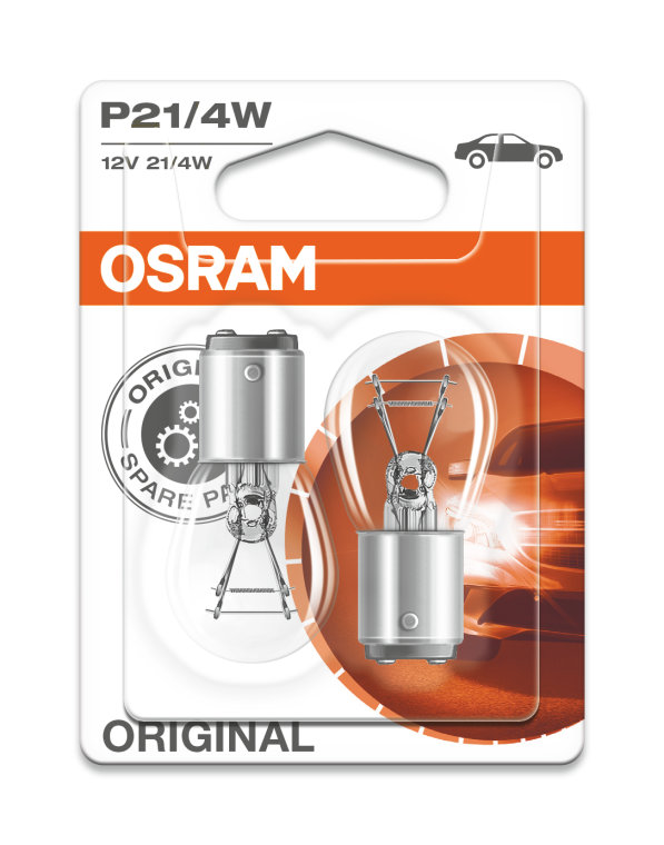 Lamps with metal bases P21/4W | OSRAM
