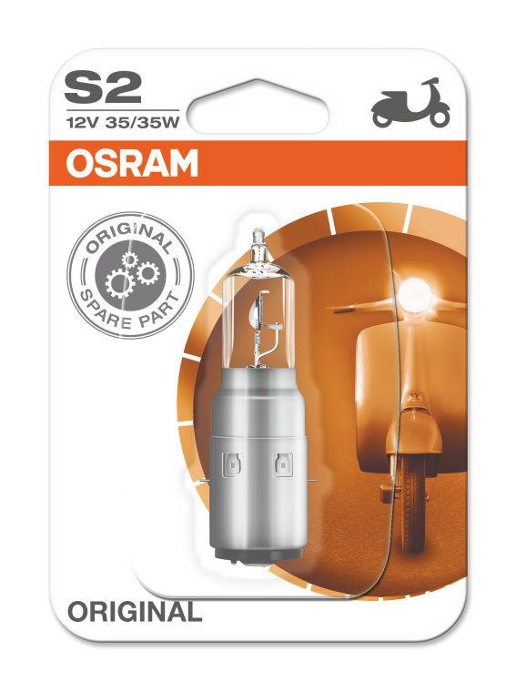 Osram M5 12v 35/35w Ba20d Motorcycle Lamps 2700k Yellow Color All Season  Original Replace Upgrade Motor Light 62327als, 1x - Car Headlight Bulbs( halogen) - AliExpress