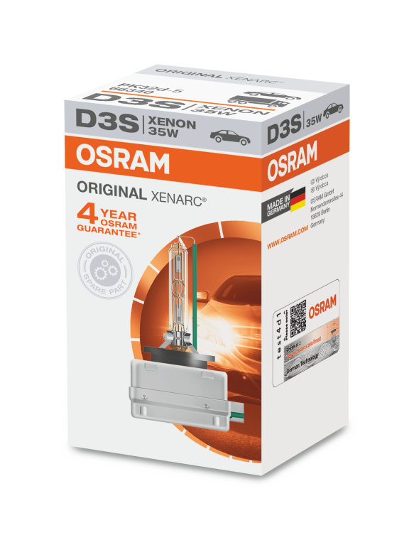 Osram D3S 66340XNL Xenon Night Laser PK32D-5 FS1, 35W, 5000K