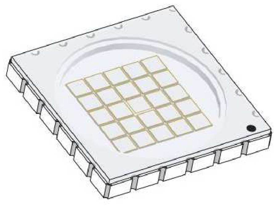 OSRAM LED ENGIN LuxiGen®, LZP-04UB0R